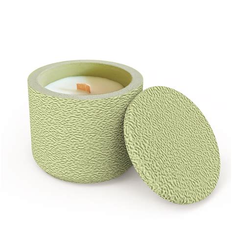Green Plaster Nostalgia Candle – Soothing & Elegant Glow – B-Soul