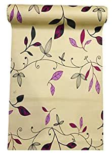 Buy Homerz® Lemon Leaf Design (5 meter length) Shelf Covers for Shelves ...