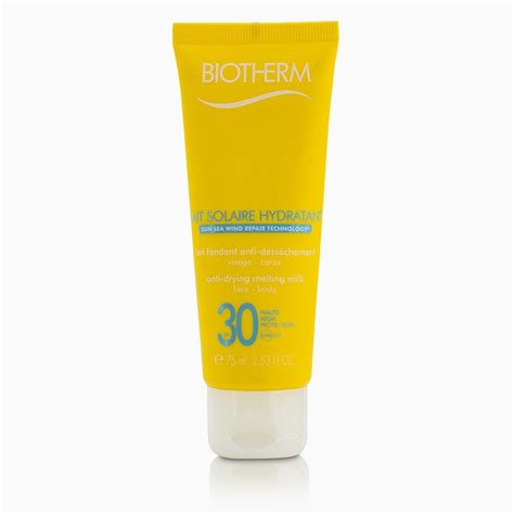 Biotherm Lait Solaire Hydratant Anti-Drying Melting Milk SPF 30 - For ...