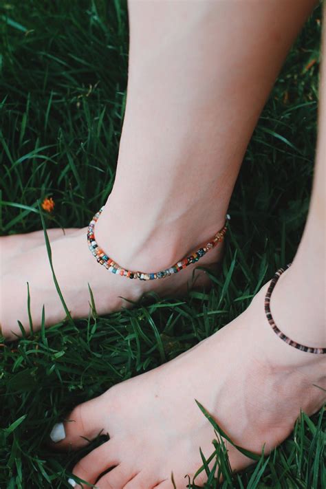 Glass Bead Anklet Tutorial 的图像结果
