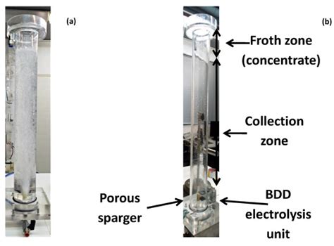 Hydrodynamic Study of a Hybrid Electro-Flotation Column