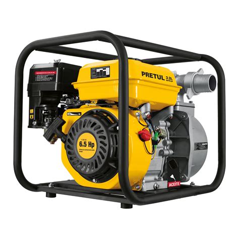 MOTOBOMBA AUTOCEBANTE 2' X 2' A GASOLINA 6-1/2 HP, PRETUL | HPC en línea