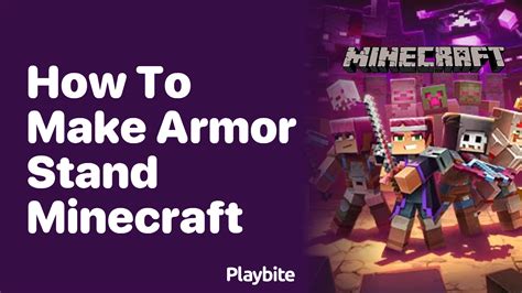 How to Make Armor Stand in Minecraft Java 的图像结果