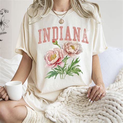 Indiana State Flower Tshirt | Vintage Comfort Colors | Refinery Number One