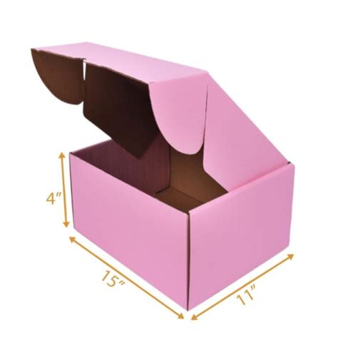 Pink Mailer Box - 15x11x4 | Custom Moving Boxes