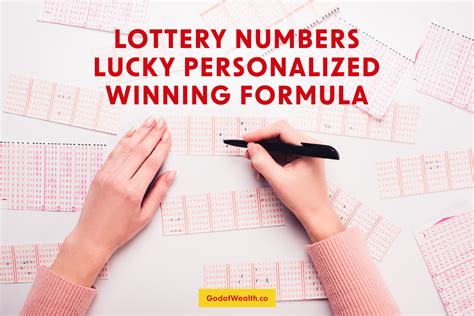 10 Tips to Win Lottery Numbers with Your Personalized Winning Formula - formula for winning powerball numbers