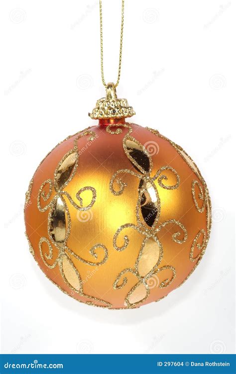 Orange Christmas Ornaments