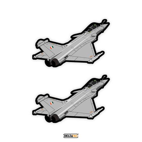 Buy Mini Indian Air Force Dassault Rafale Sticker - Deltatac – DeltaTac ...