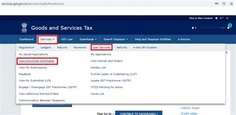 GST Registration Certificate - How to Download it from the GST Portal?