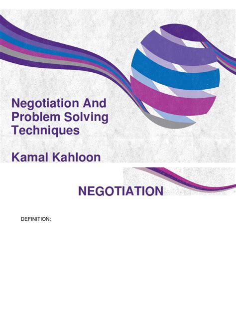 Problem Solving Negotiation Strategy 的图像结果