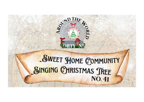 Sweet Home Community Singing Christmas Tree , Sweet Home High School ...