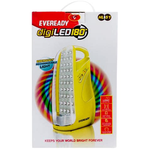 Eveready DigiLED 180 Light - Rechargeable (HL 51) Carton : Amazon.in ...