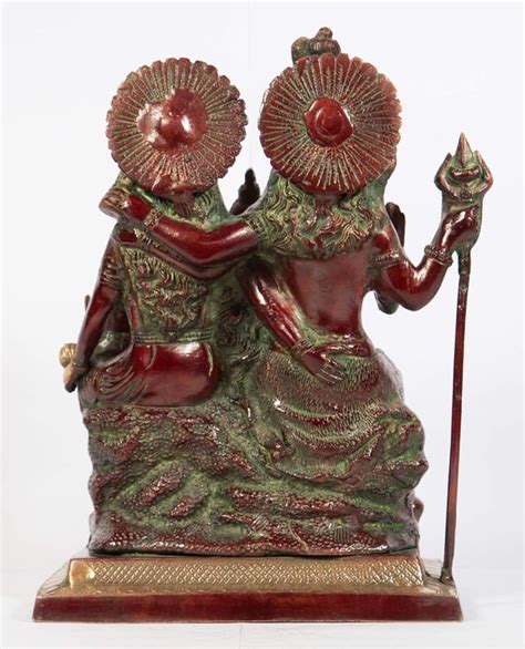 Arihant Craft Hindu God Shiva Parivar Idol Lord Mahadev Parvati Ganesh ...