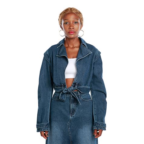 London Rag | Knotted Denim Jacket – London Rag India