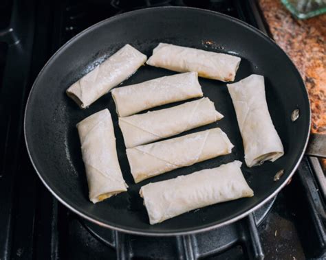 Image result for Pan Fried Spring Rolls