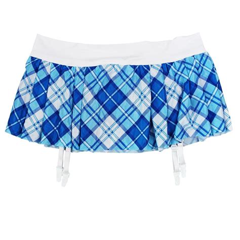 Buy Women Sexy Lingerie School Girl Uniform Costume Outfit Mini Skirt ...