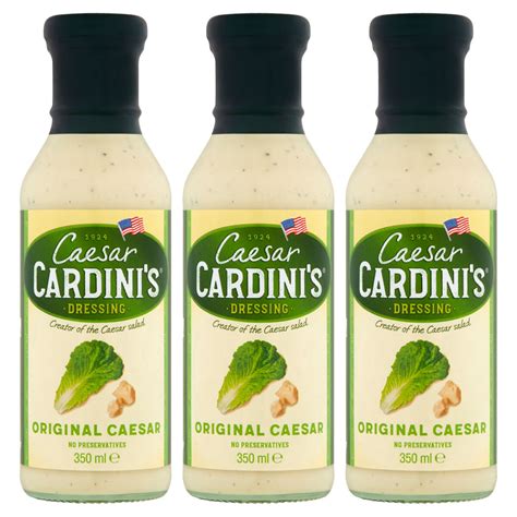 Cardini's Original Caesar Dressing, 3 x 350ml | Costco UK