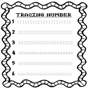 Tracing Number 1-9 | writing number 1-9 | tracing number free by PAPER MAN