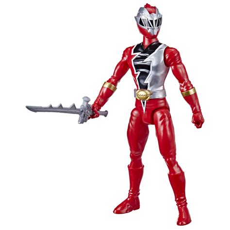 Buy Power Rangers Dino Fury Red Ranger Action Figure, Inspired by Power ...