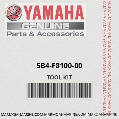 Yamaha 5b4-f8100-00 TOOL KIT | Marmom Marine
