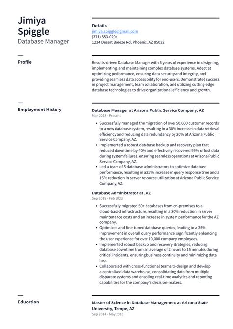 Image result for Database Management Skills Examples