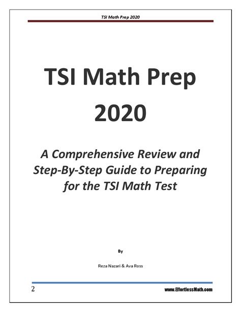 TSI Math Formulas 的图像结果