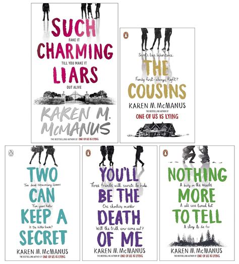 Karen M McManus Novels 5 Books Collection Set (Such Charming Liars, Two ...