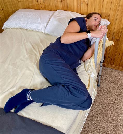 Log Roll Technique for Bed Mobility Following Back Surgery or Injury