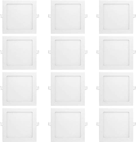 Buy XDLB 8 Watt LED Square POP/False Ceiling Panel Roof Light (White ...