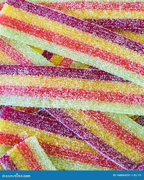 Multi Coloured Stripe Candy Stock Image - Image of pink, candy: 148844291