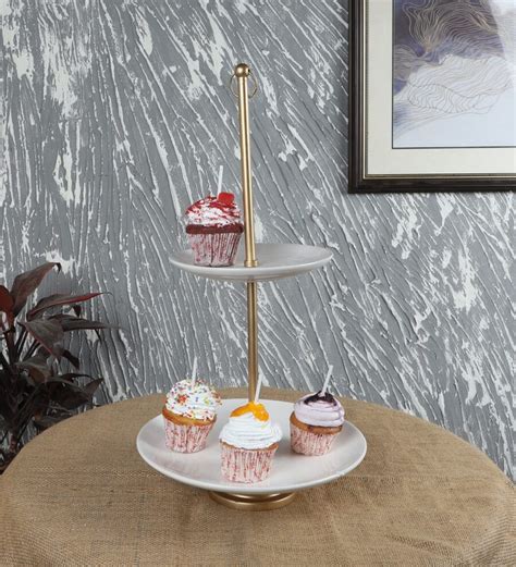 Stoneware Two Layer Platter Na Dhukan - Pure Desi Market