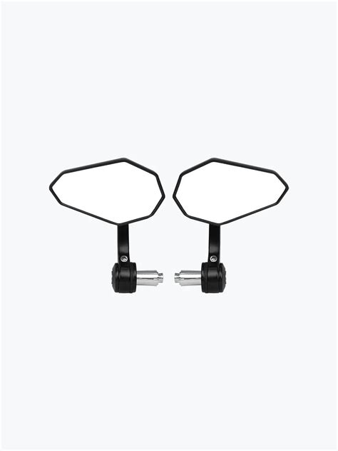 Convex CNC Mirror Black – Moto Modz