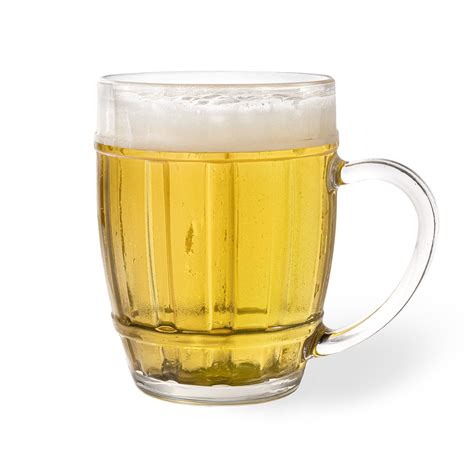 Happy Hour Beer Mug 350ml - Set of 2, Barrel Grid – Sipologie
