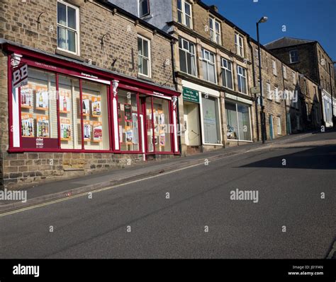 Market Street in New Mills, High Peak, Derbyshire Stock Photo - Alamy