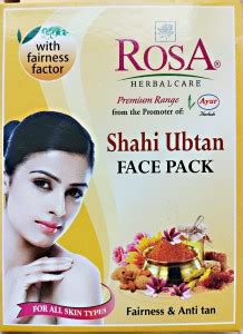 ROSA Shahi Ubtan Face Pack 100 Gm (Pack of 4) - Price in India, Buy ...