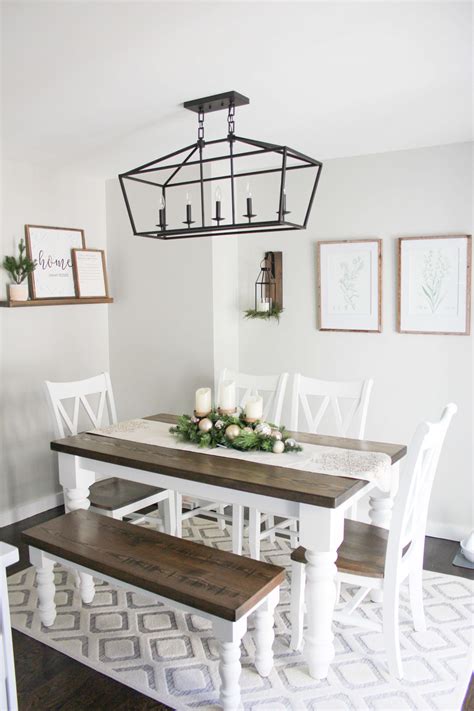 5 Modern Farmhouse Dining Room Ideas For A Rustic, Chic Dining Space