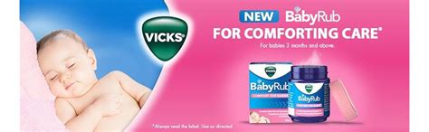 Vicks BabyRub 50ml, Specifically for Babies-Moisturize, Soothe and ...