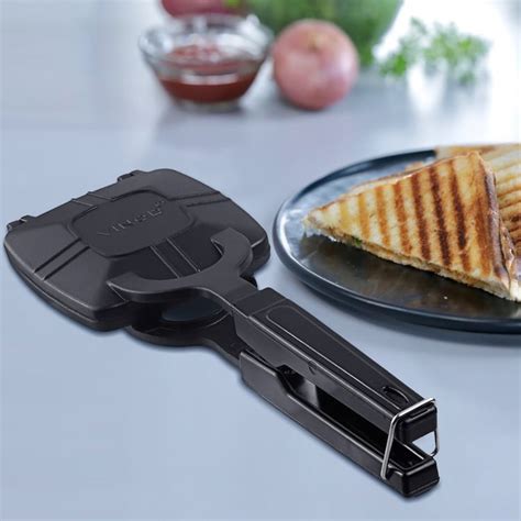 Buy VINOD Zest Aluminium Non-Stick Sandwich Toaster - 32.5cm from Vinod ...