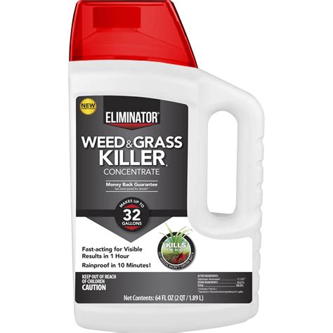 Eliminator Weed & Grass Killer Concentrate Herbicide, 64 oz. - Walmart.com