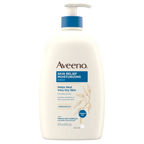 Aveeno Skin Relief Moisturizing Lotion for Sensitive Skin, 33 fl. oz ...