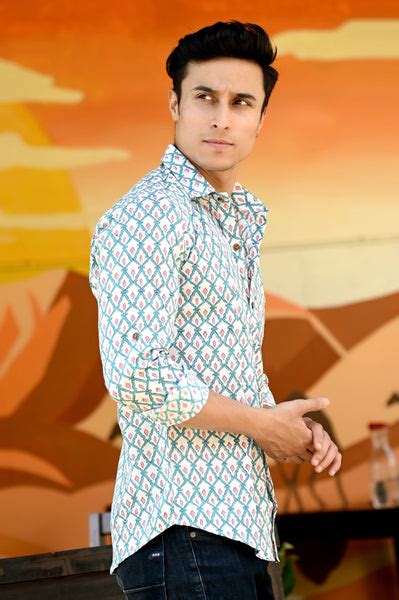 Geometric Hand Block Cotton Shirt – Hatheli