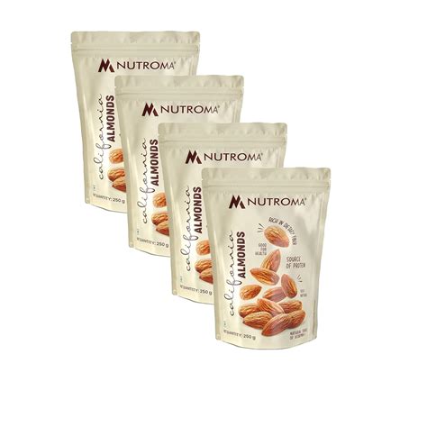 Nutroma Raw California Almond | Natural Source of Vitamin E & Manganese ...