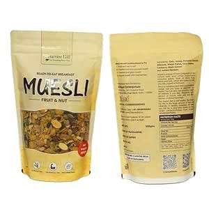Toasted Muesli, Fruits & Nut Oat Muesli Natural, Breakfast Cereal ...