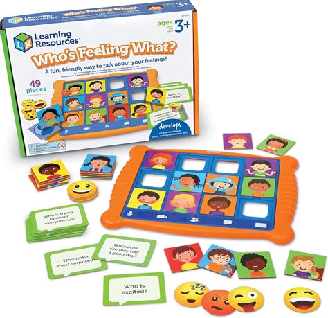 Buy Who's Feeling What? ,Social Emotional Learning Games, Communication ...