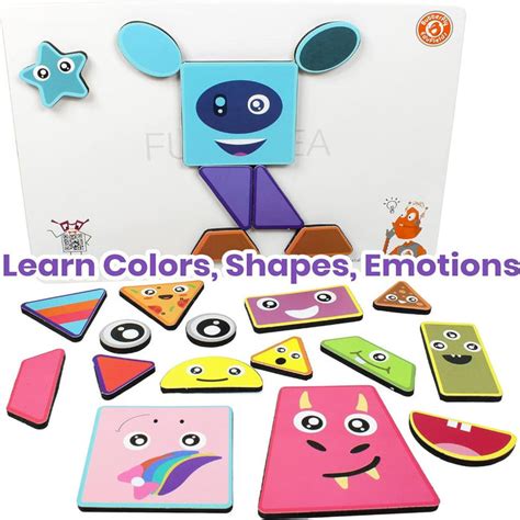 Butterfly EduFields Magnetic Funny Shapes — Toycra