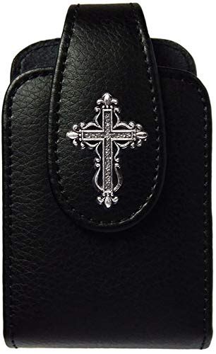 Premium 3D Metal Cross Pouch Case with Belt Clip for Medtronic Minimed ...