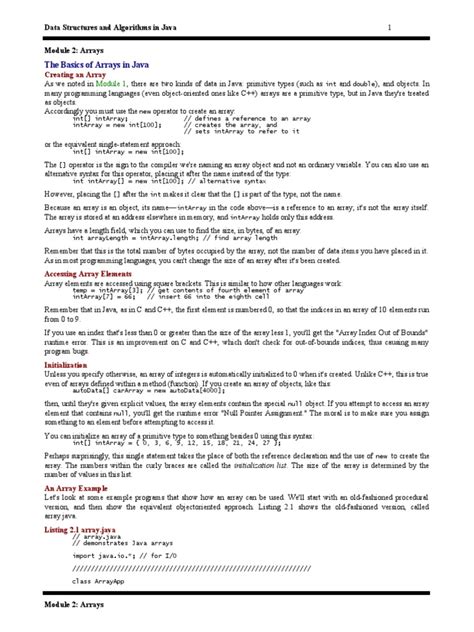 Image result for Array Java-PDF