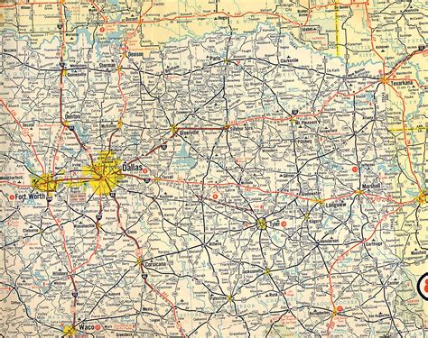 Texas Highway Map