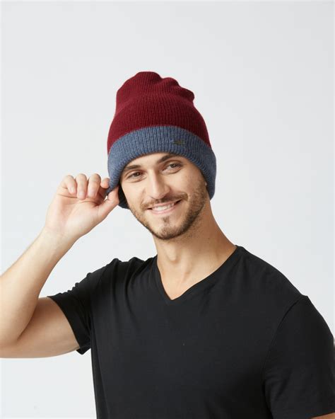 Reversible Merino Beanie | Stylish Winter Wool Hat