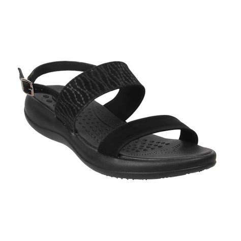 Buy Mochi Women Black Casual Sandals Online | SKU: 33-348-11-36 – Mochi ...